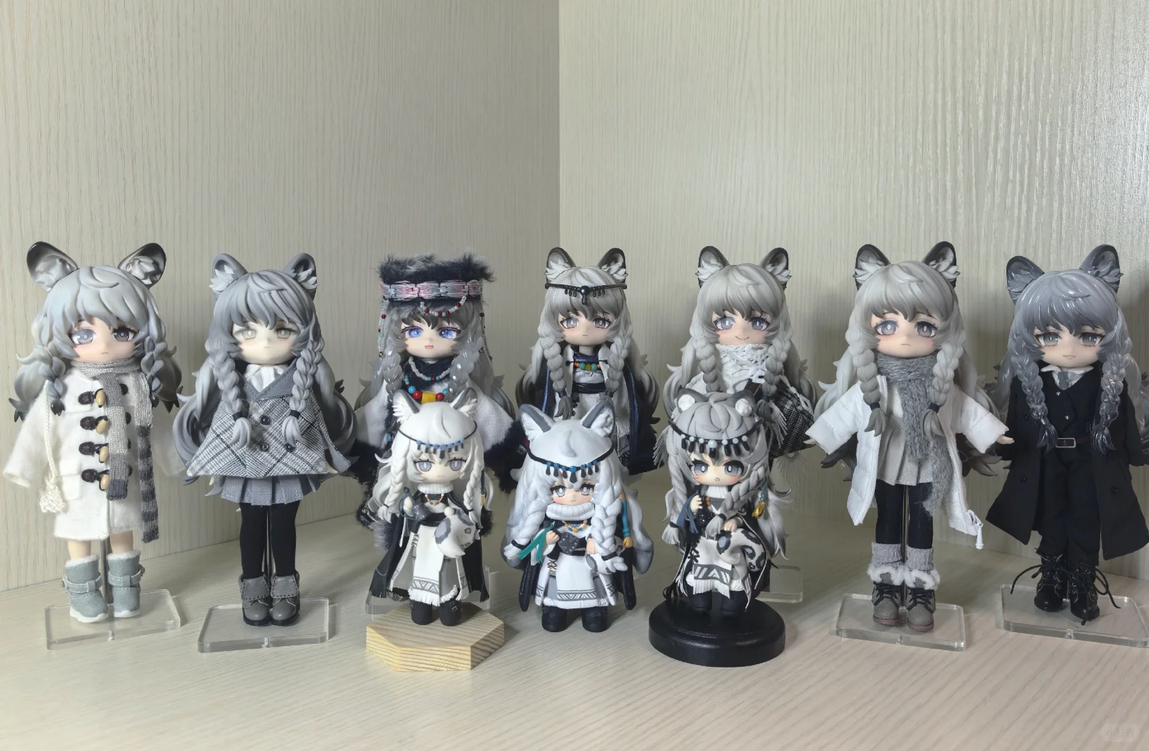 石塑粘土雪雪！