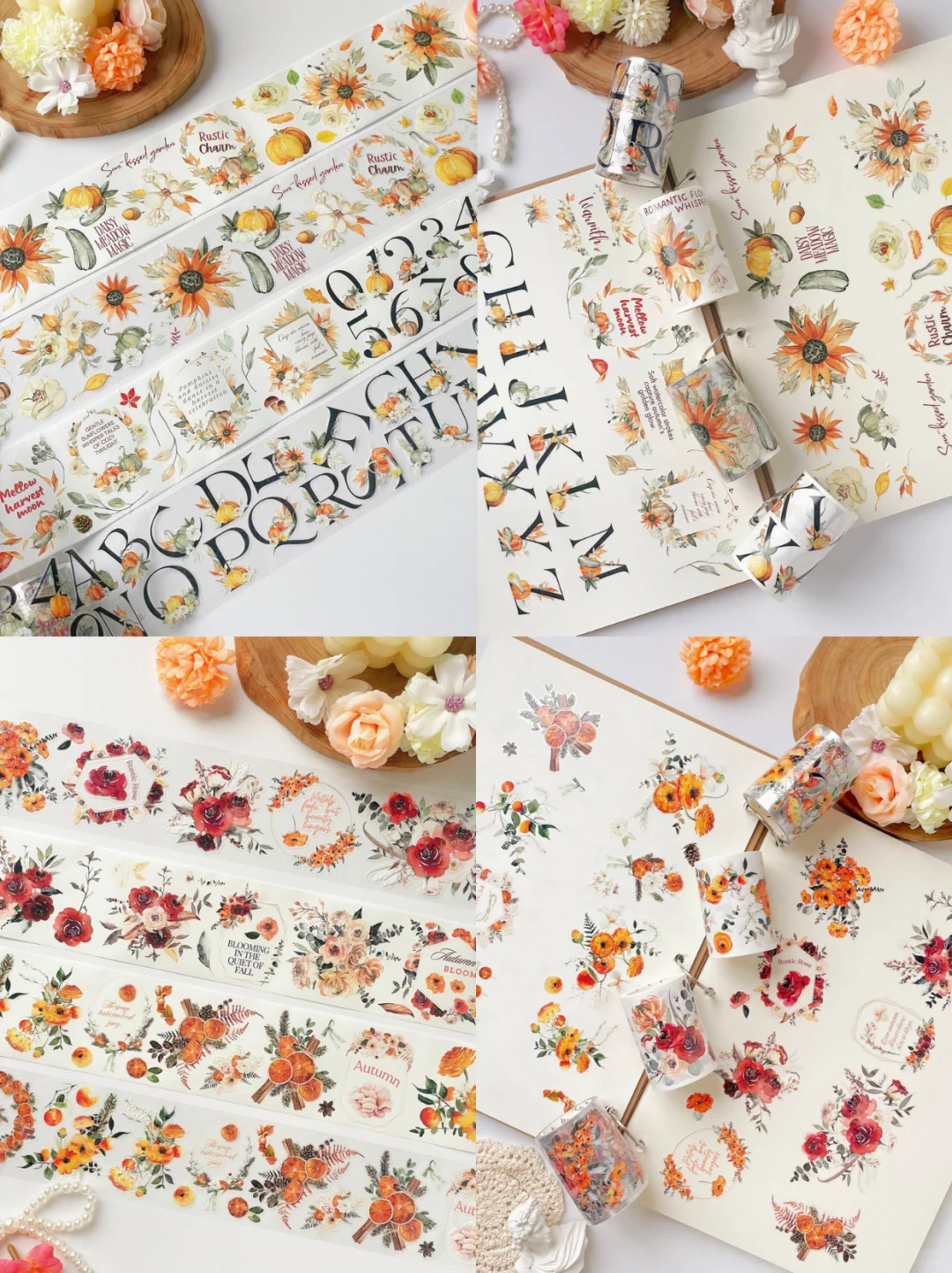 挑花眼了❗4款绝美秋季主题花花，快来pick~