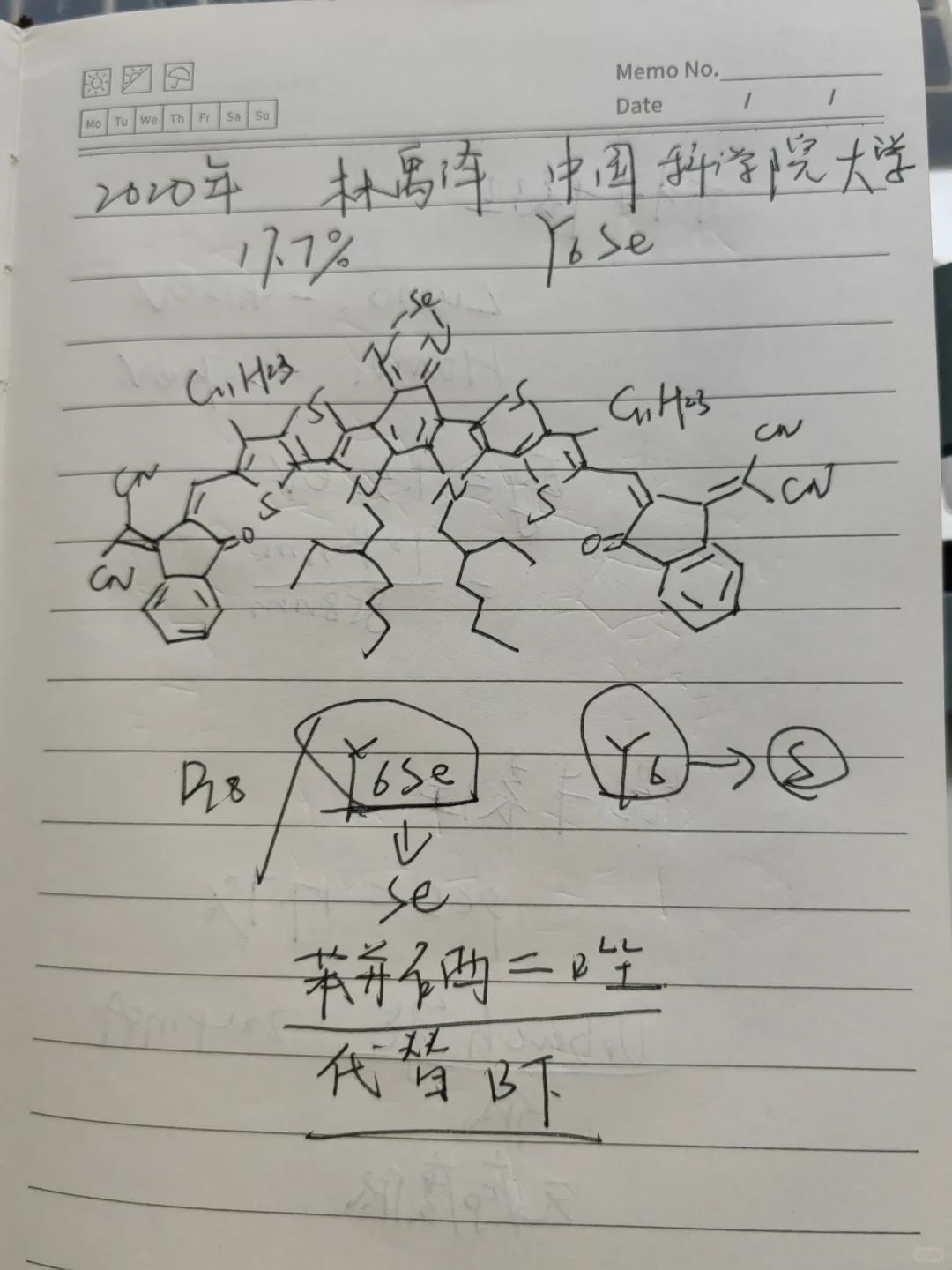 Y6Se 中科院大学林禹泽 2020年 17.7%