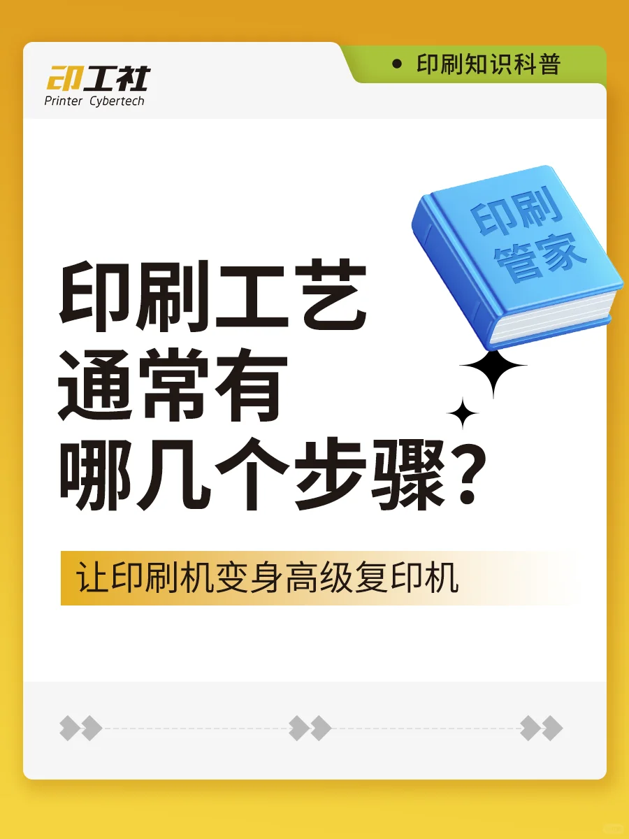 印刷工艺通常有哪几个步骤?