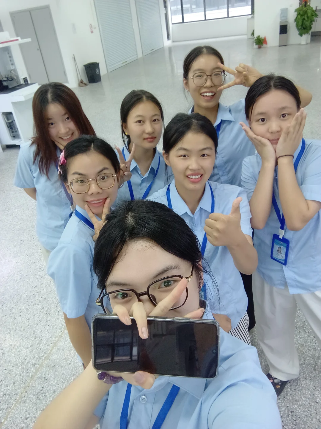 谁说自动化行业没有女生！！