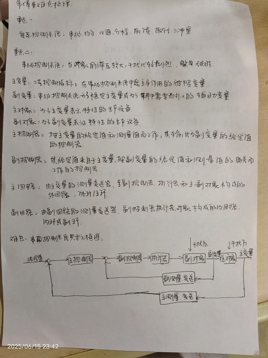 化工仪表与自动化全部重难点梳理