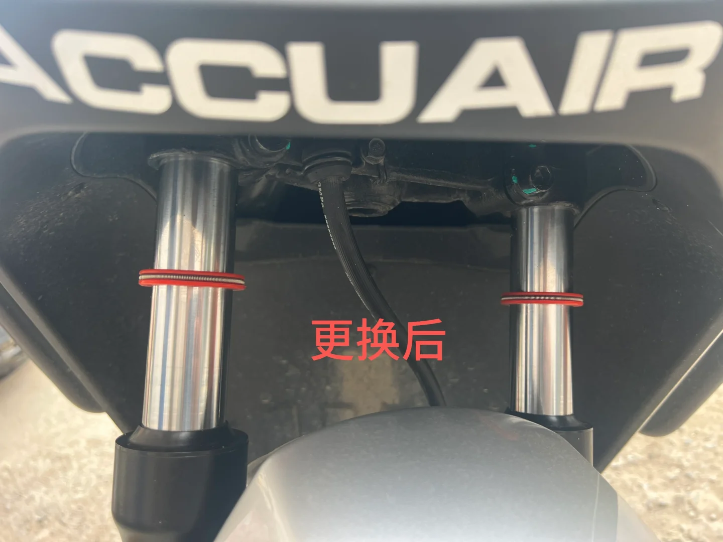 9号m85c前减震更换弹簧