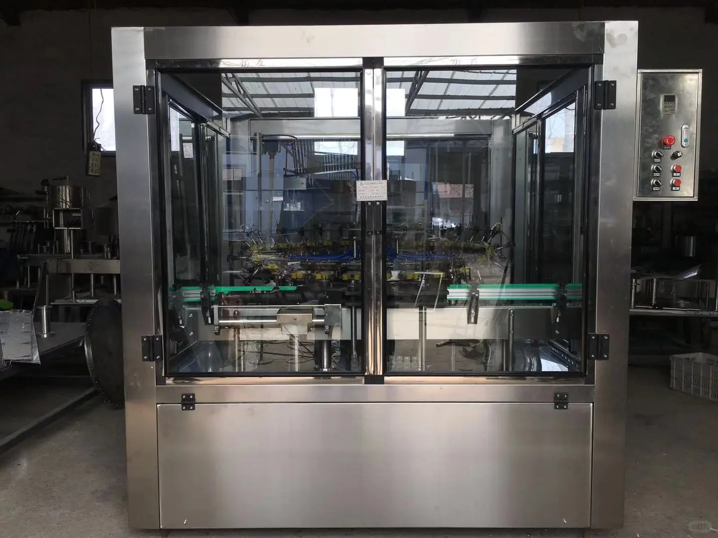 青州灌装机 花生酱灌装机 贴标机