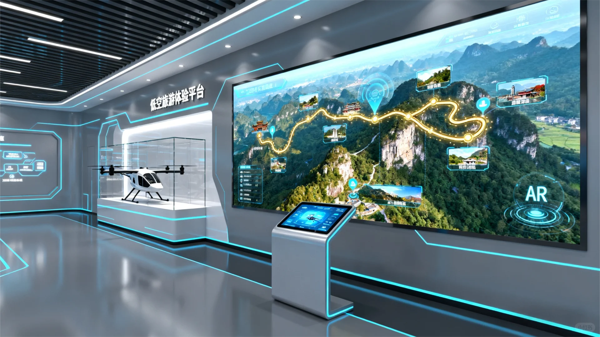 低空经济展厅设计分享丨每一张都想截图收藏