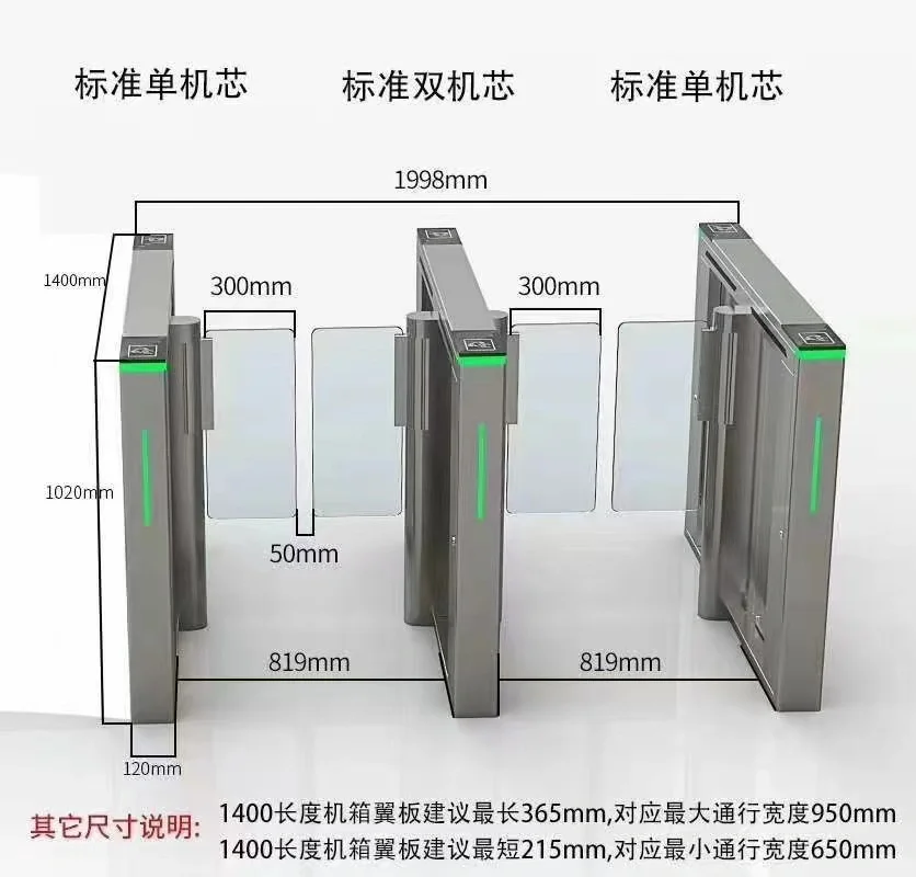 摆闸人行通道闸门
