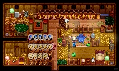 《星露谷物语》鸡舍畜棚装修布局