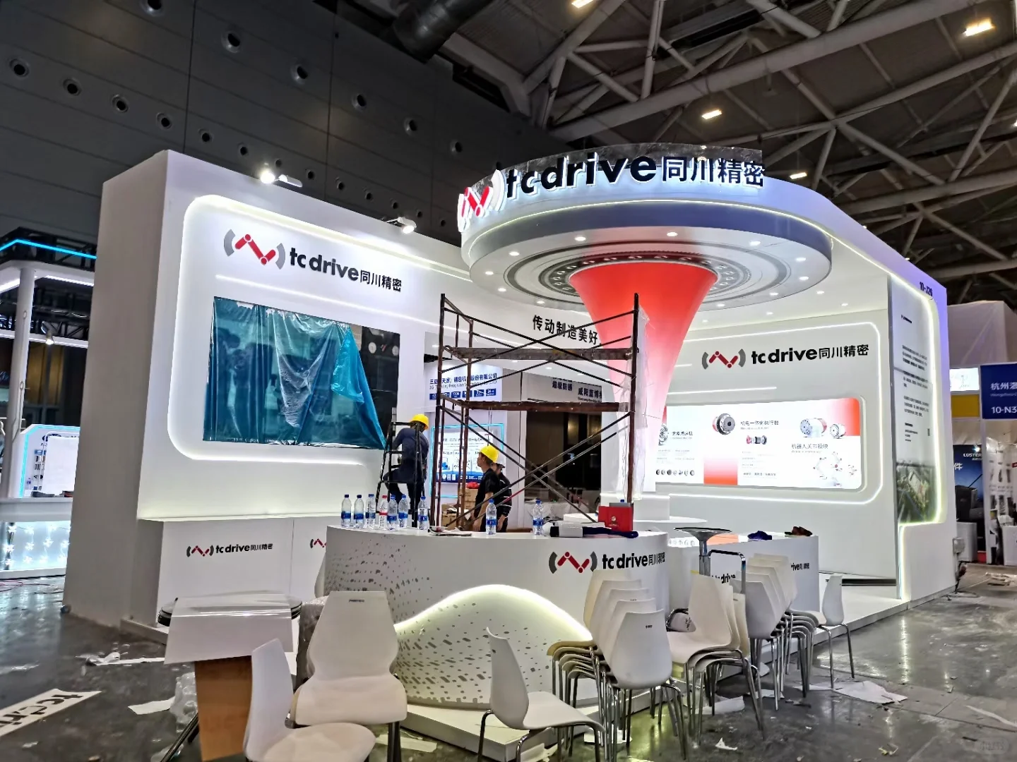 深圳工业展会展台圆满完成搭建！