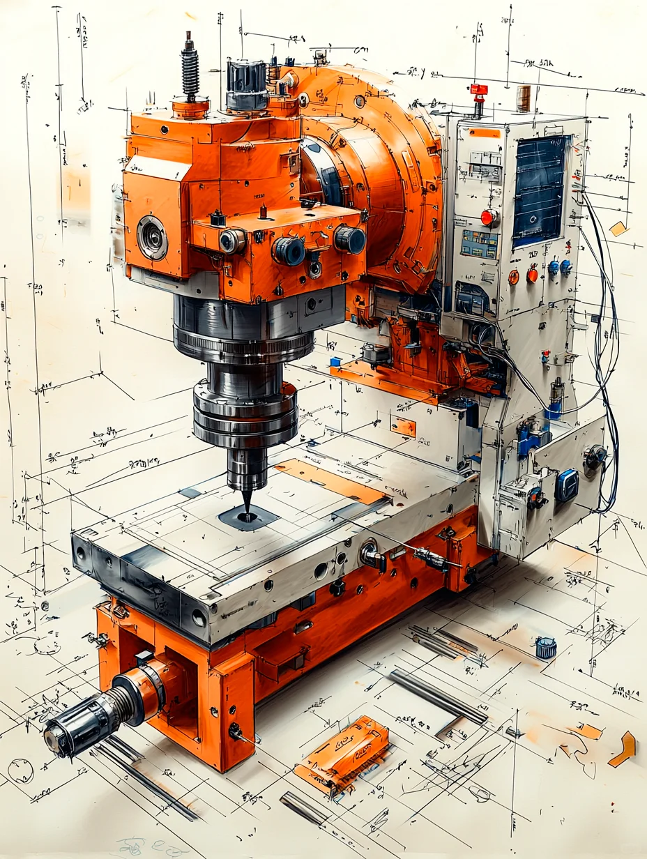 机械之美·CNC加工设备［咒语］