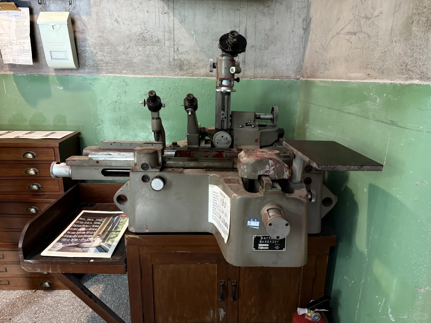 旧厂换新颜-钢架上的绿藤光阴