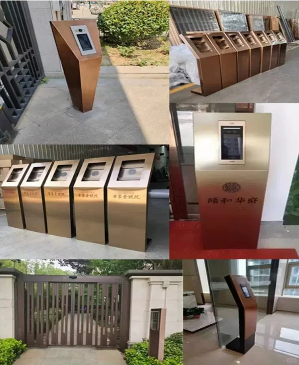 社区安全新标配！不锈钢智能门禁系统上线啦