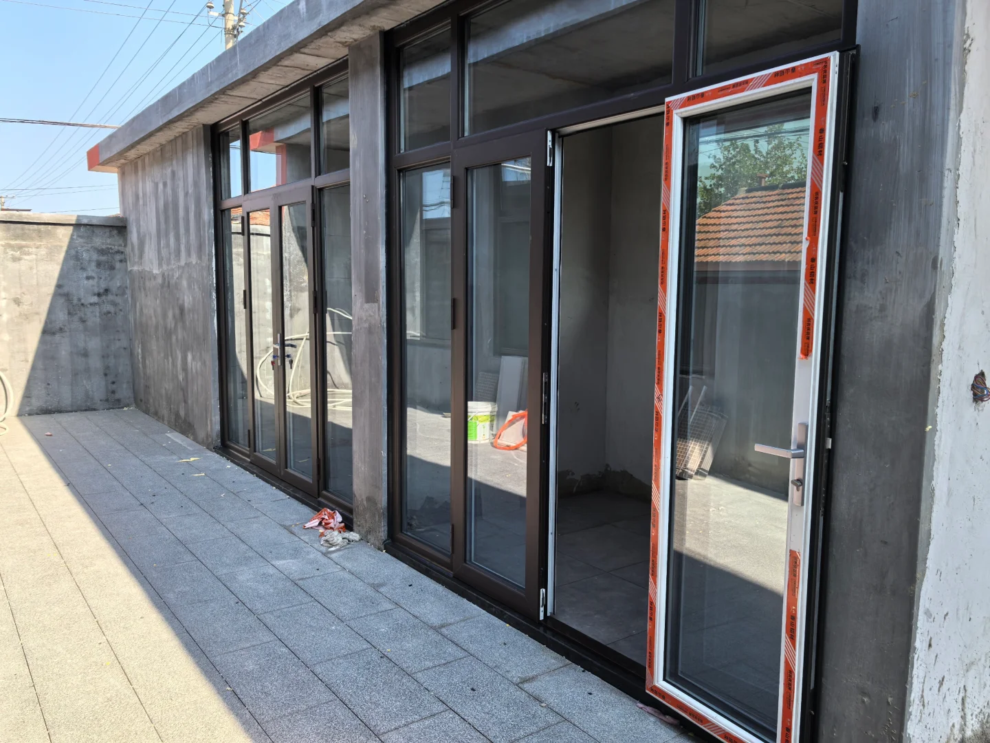 农村自建房第N天，断桥铝门窗