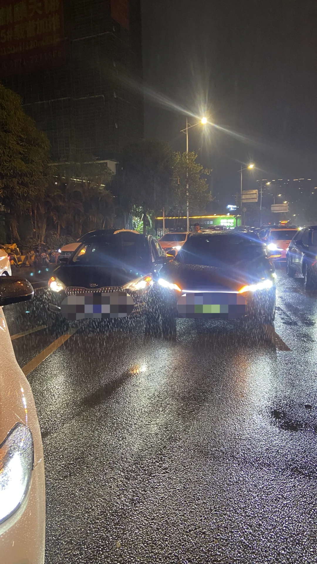 我又挨刮了，一样的时间地点情形