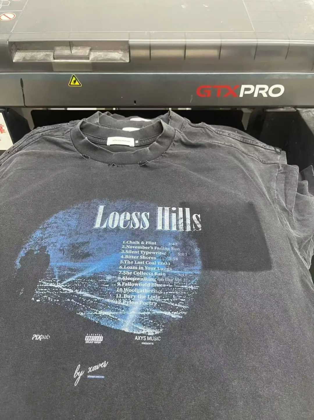 水洗与数码直喷的完美融合