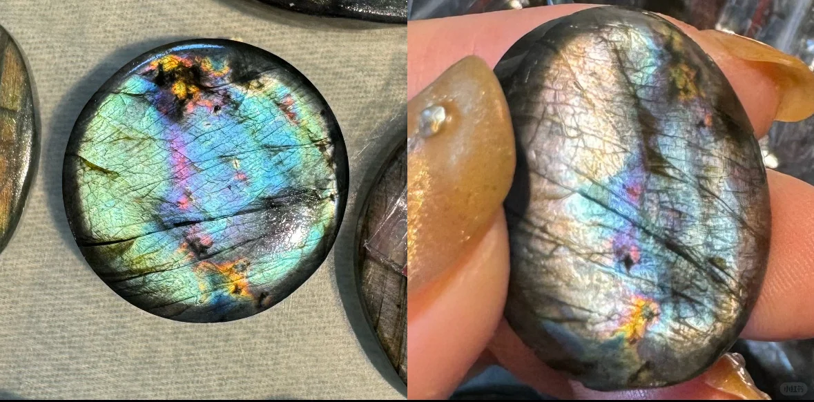 “变脸”拉长石