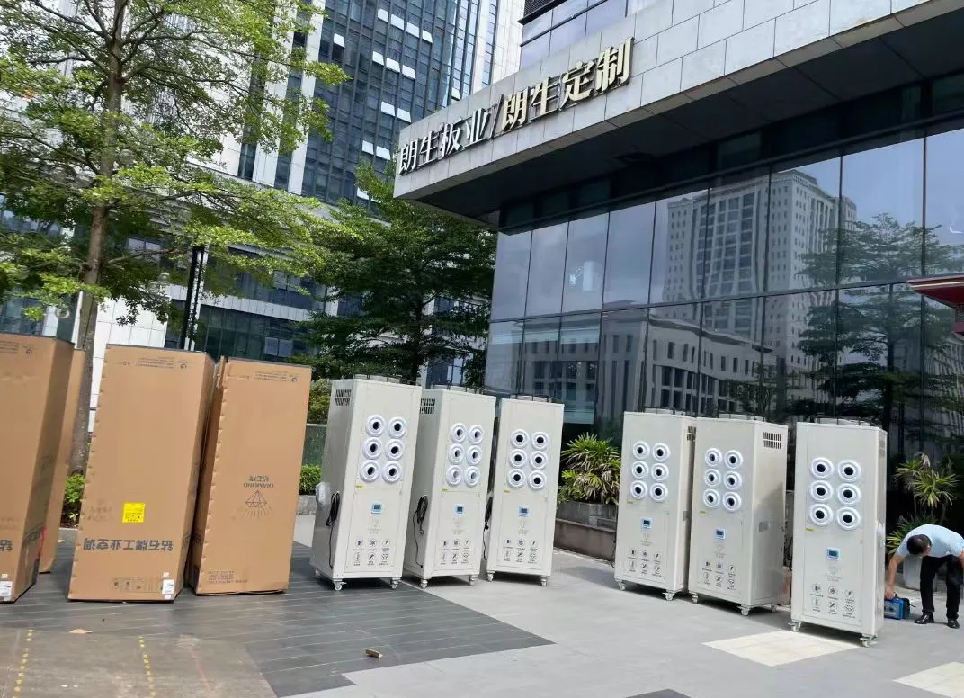 空调租赁冷风机出租厂房车间降温设备安装