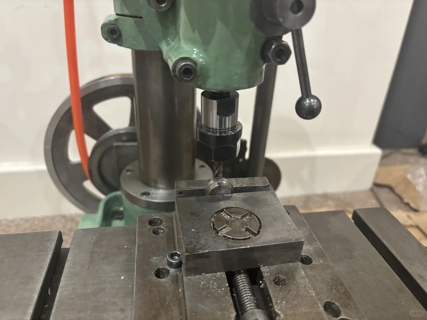 英国古董工具-铣床翻修