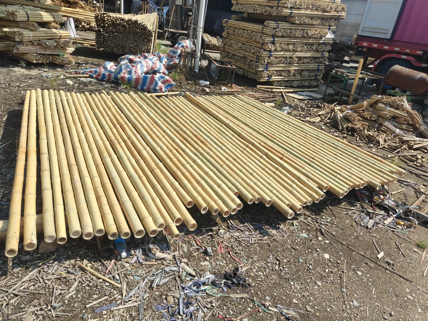 做景观工程选防腐竹竿，找对厂家！