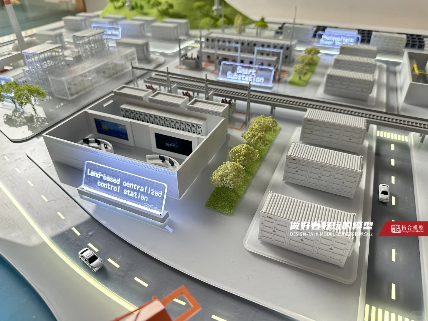 展会最主要的宣发物料～沙盘