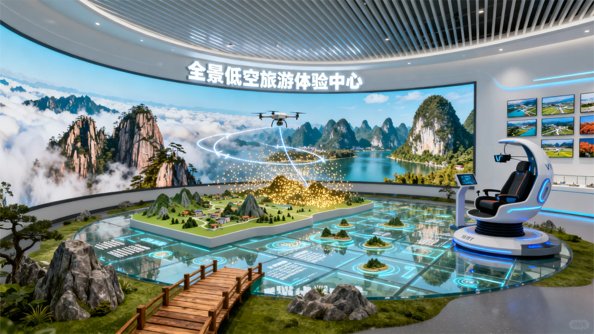 低空经济展厅设计分享丨每一张都想截图收藏