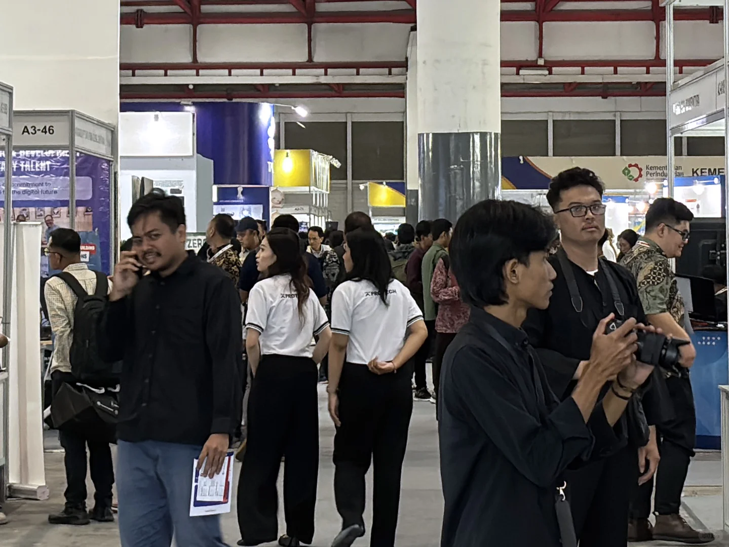 IIXS2025印尼国际电子信息暨通信展展期掠影