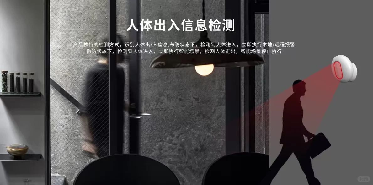 每天分享一款智能家居产品之红外幕帘传感器