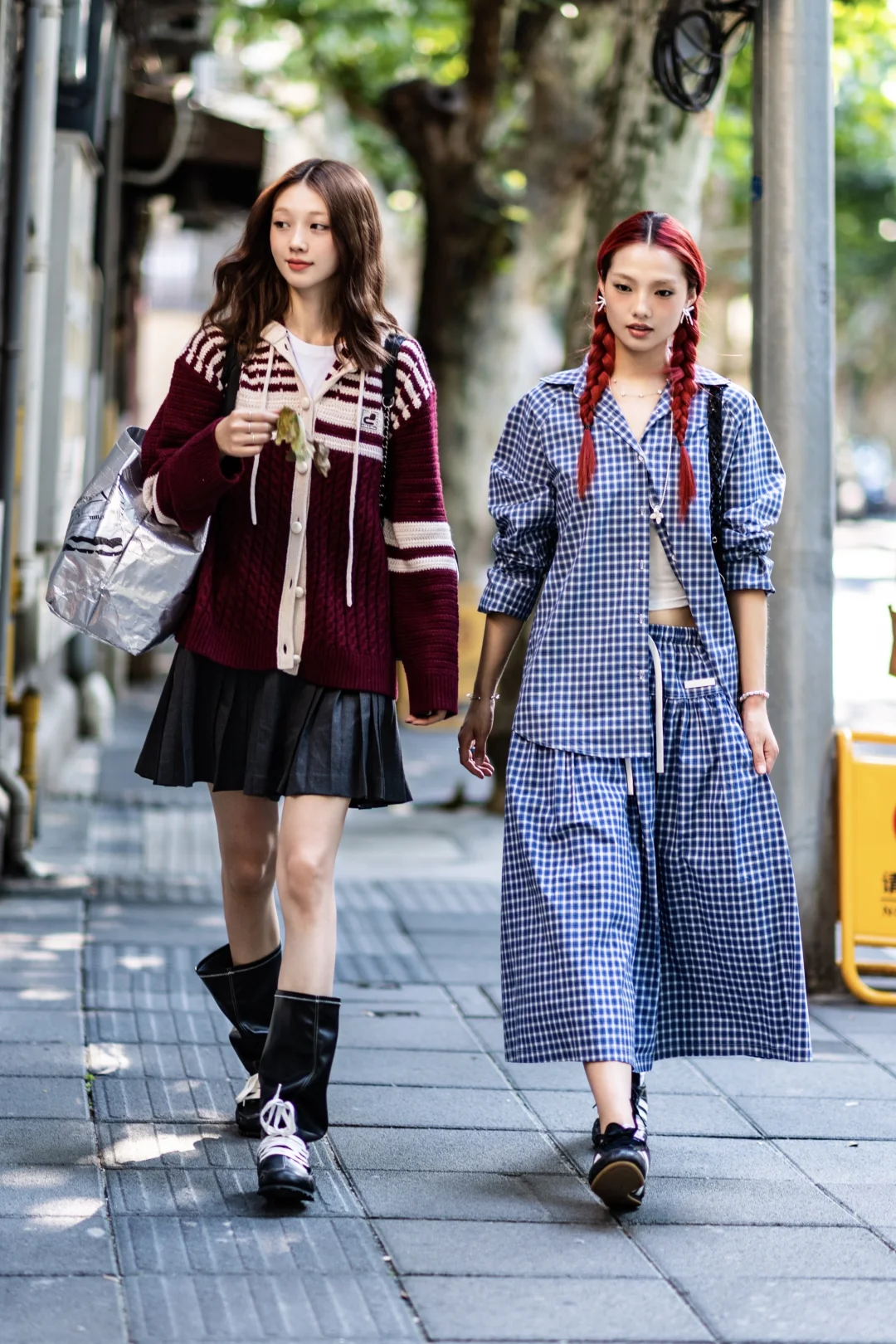 街拍｜上海街头秋冬惊艳穿搭加载ing