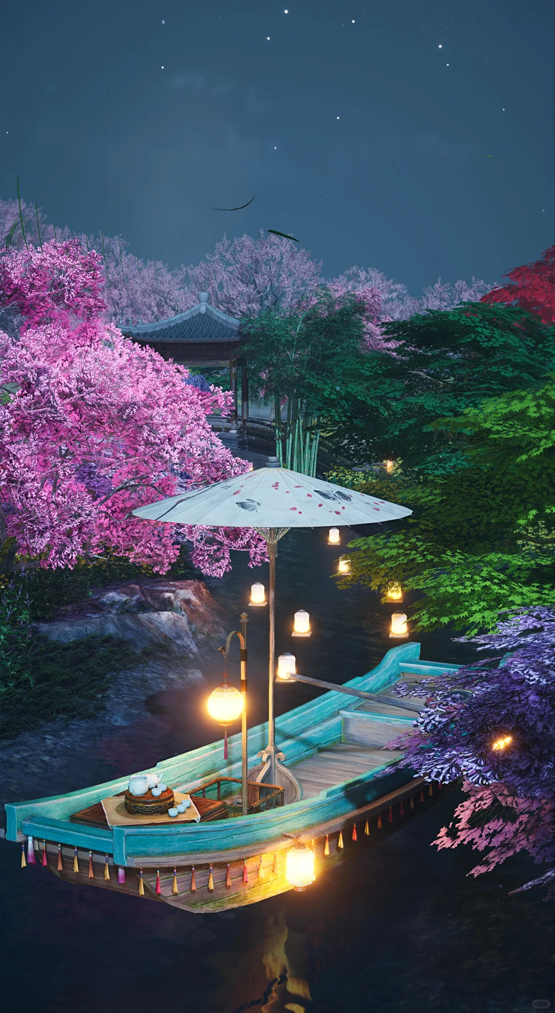 四合一云间渡图纸《栖云山庄》