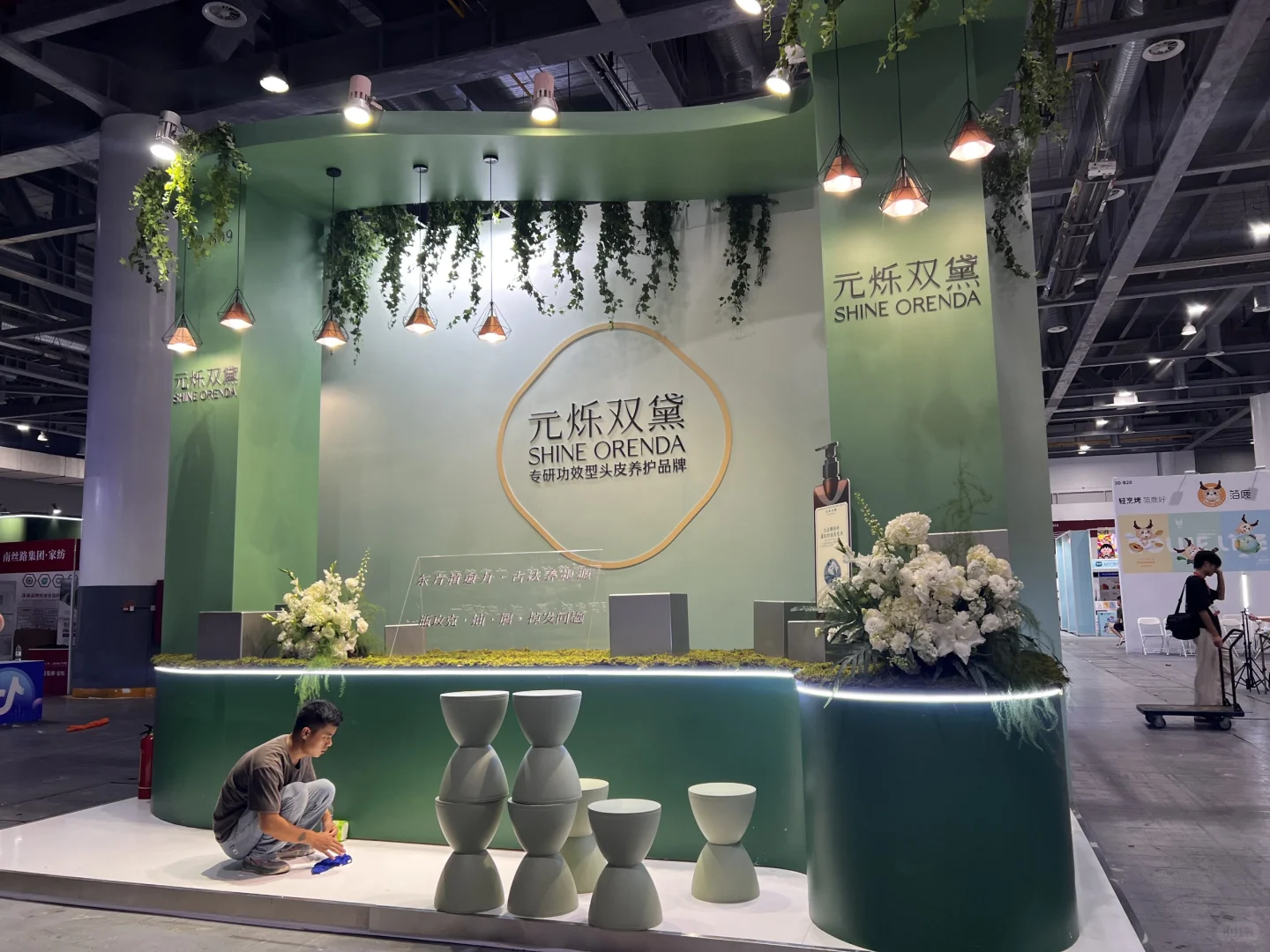 杭州电商新渠道展展台效果➕落地