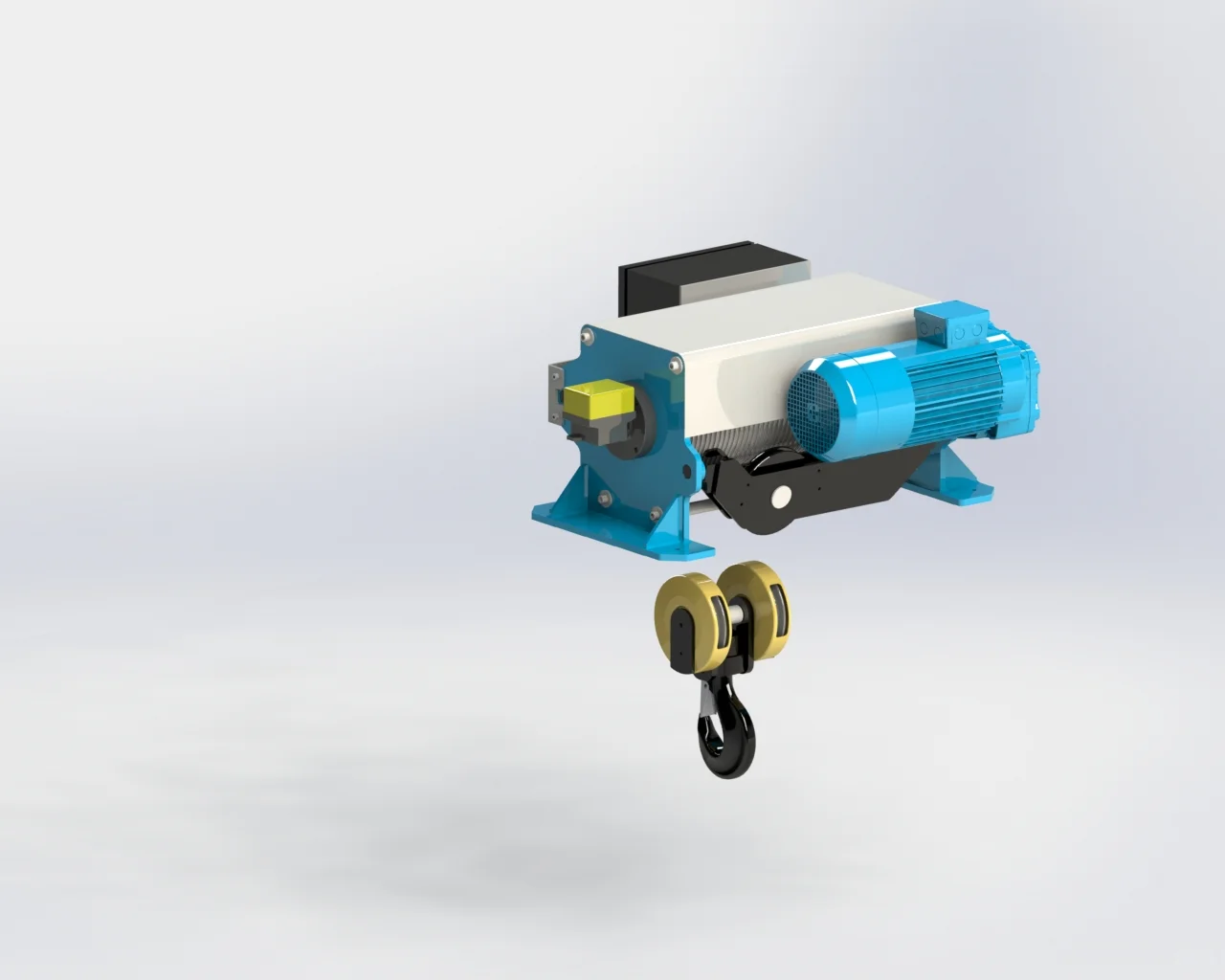 电厂起重机械设备配件5t12m固定式电动葫芦5