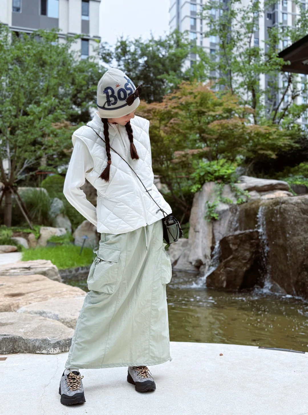 城市绿洲｜工装与自然的温柔碰撞