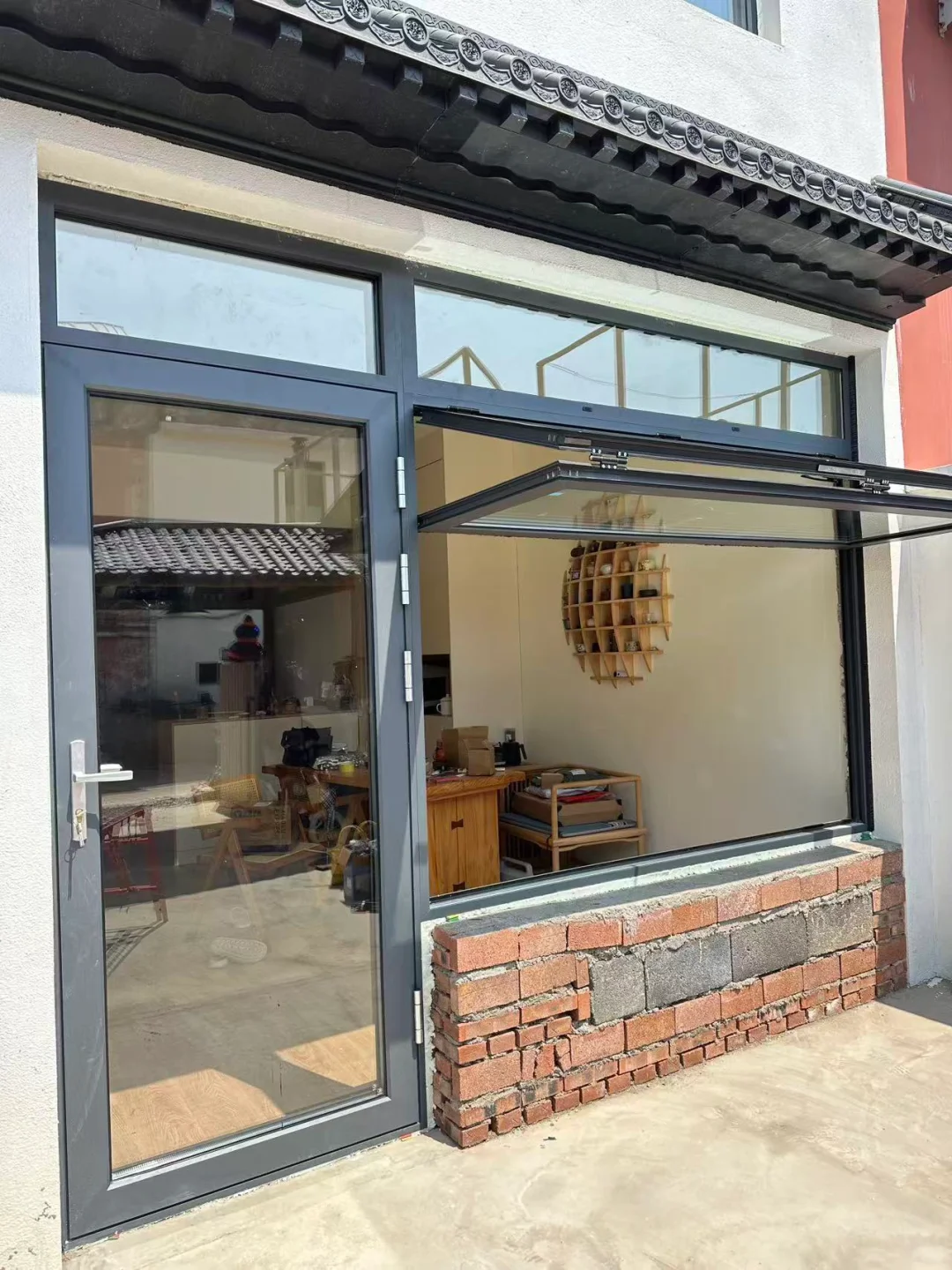 折叠窗 肯德基门