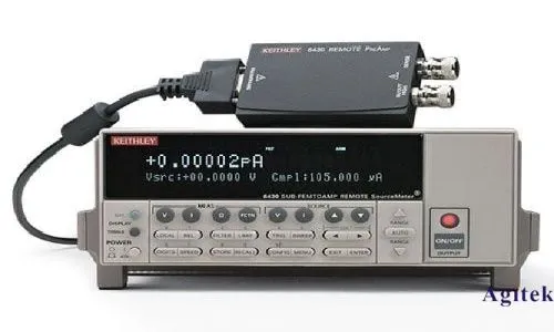 Keithley 6517B静电计微弱电流测量技术解析
