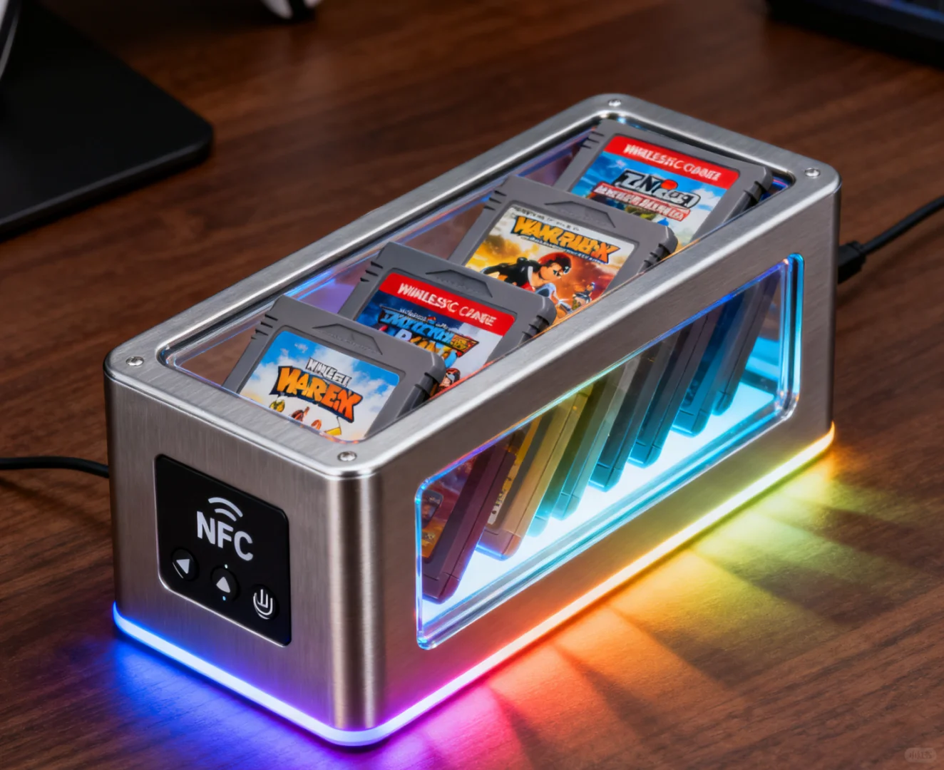 充电卡牌标签定制，可充电发光标签