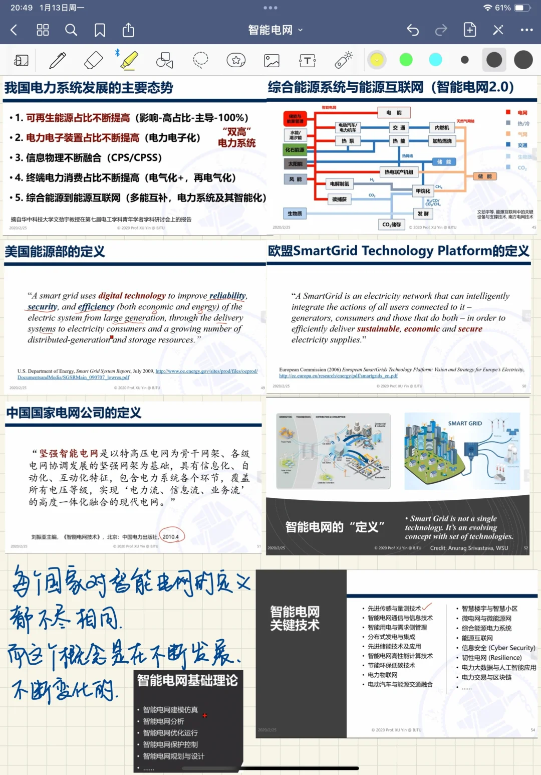 学习笔记——智能电网day1