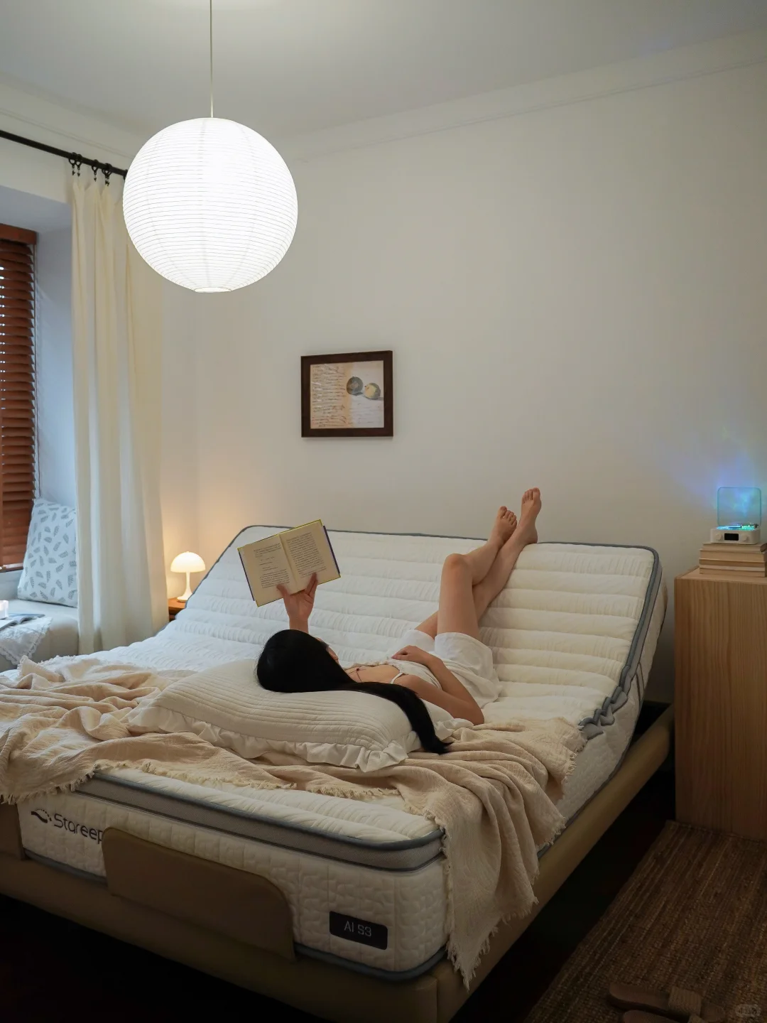 舒服到不想出门!卧室的幸福感又提升了~