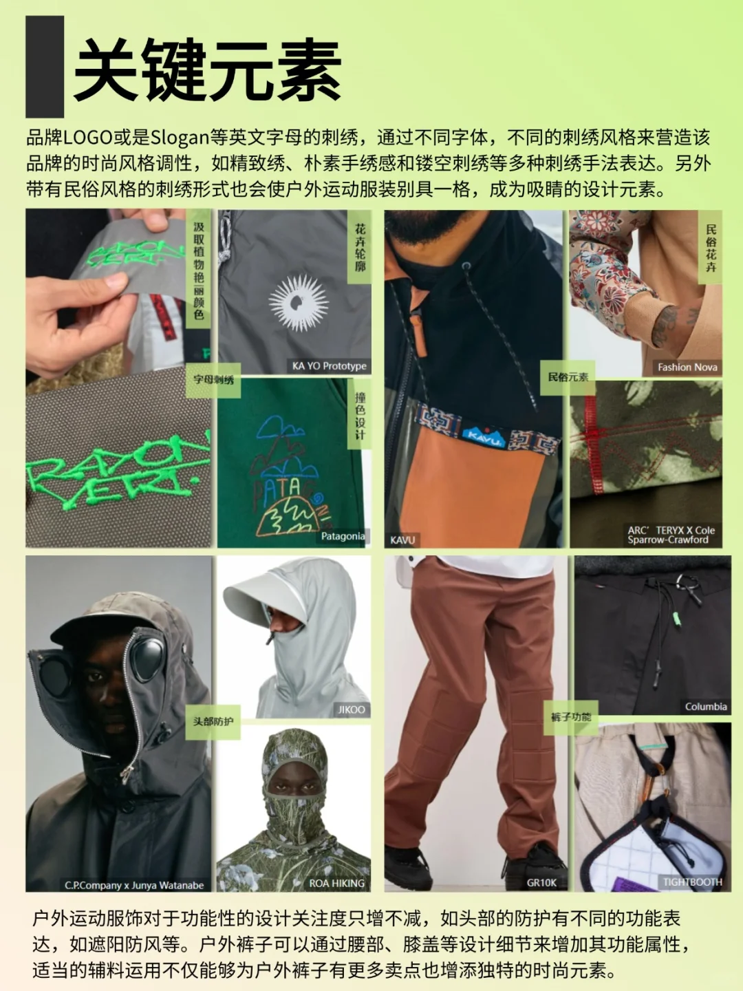 2025SS运动风格:轻量化户外风格趋势分析