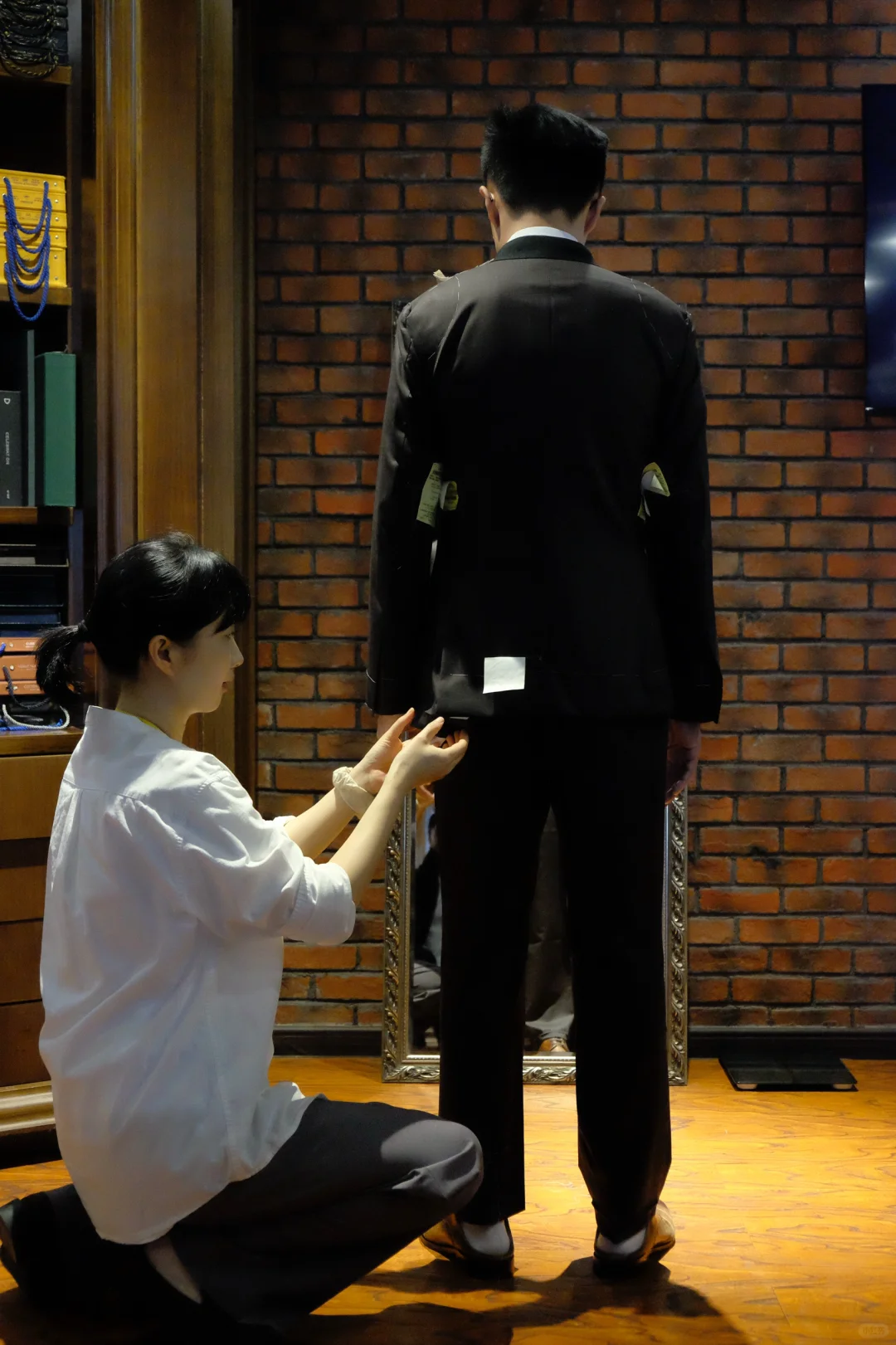 从业12年量体师の日常｜客人的试穿瞬间?