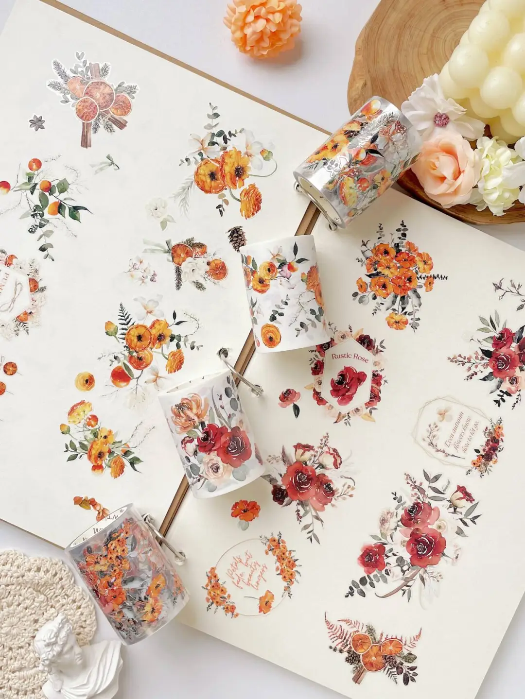 挑花眼了❗4款绝美秋季主题花花，快来pick~