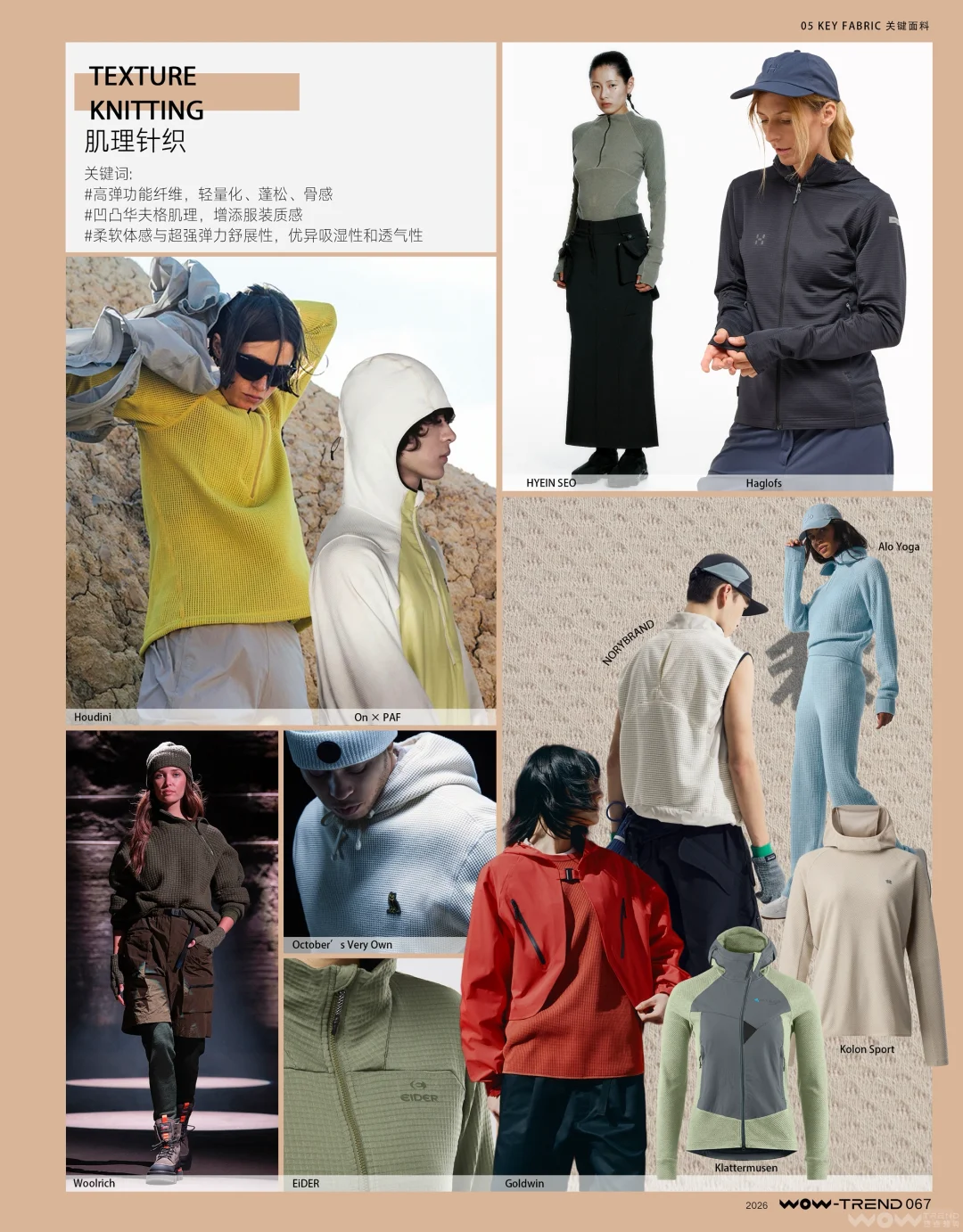 2026户外运动-关键面料