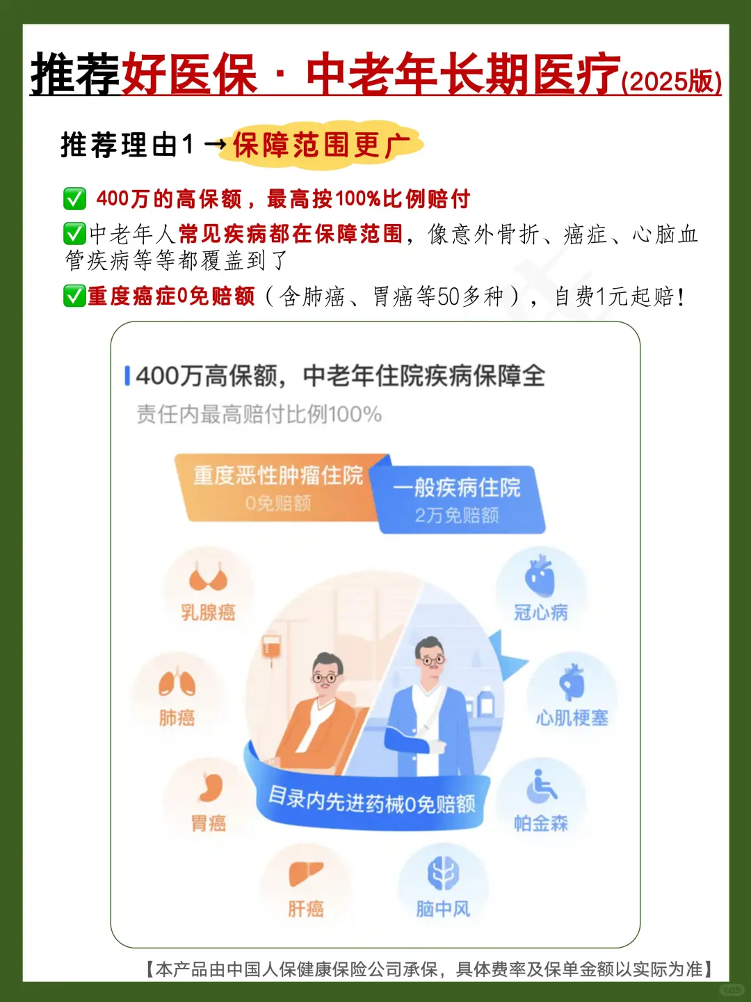 父母过了50岁,体检漏掉这些项目等于白做~
