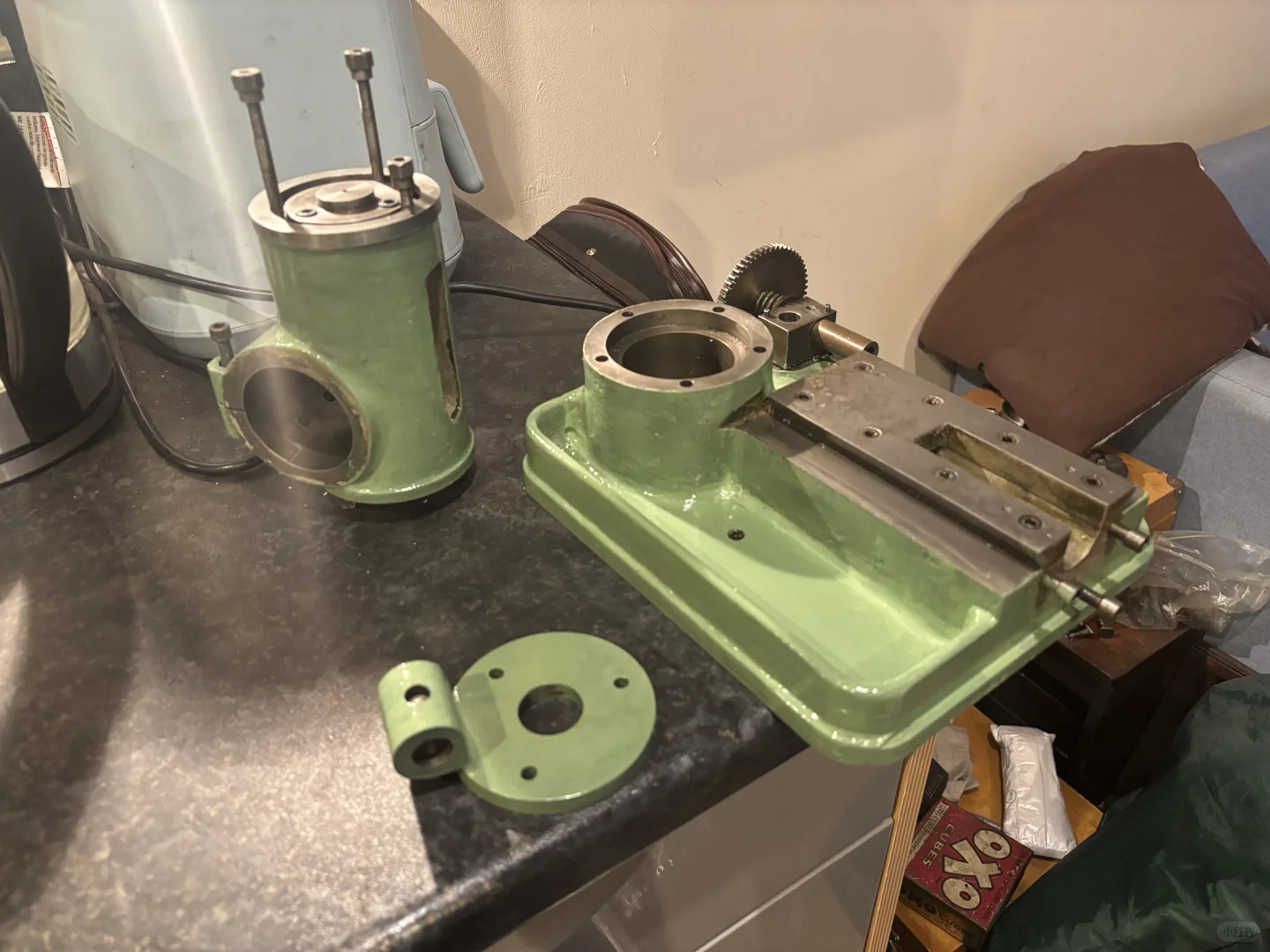 英国古董工具-铣床翻修