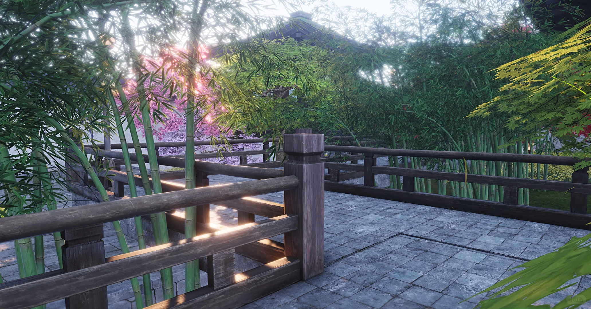 四合一云间渡图纸《栖云山庄》