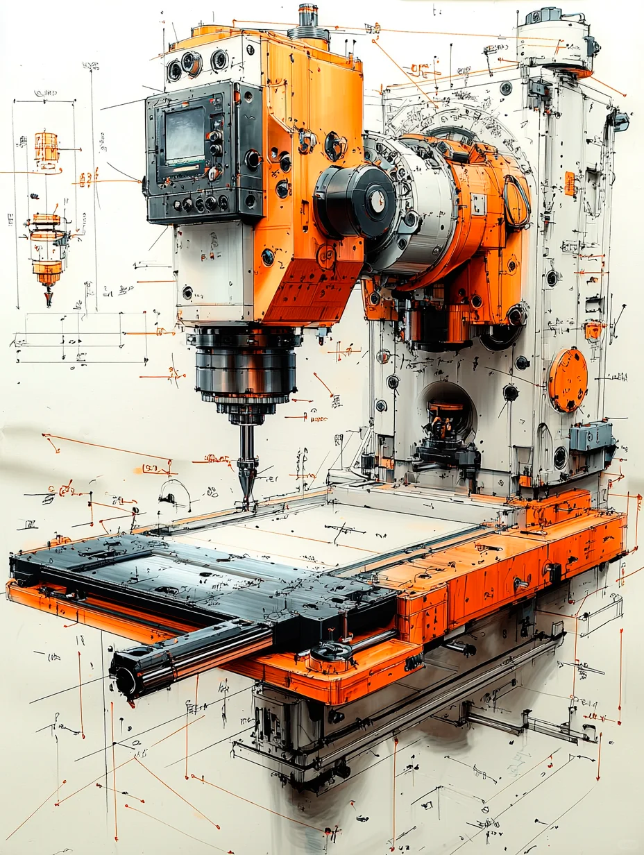 机械之美·CNC加工设备［咒语］