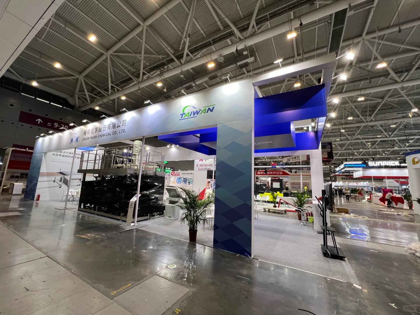 展台设计搭建案例|工业展电子展|展览设计