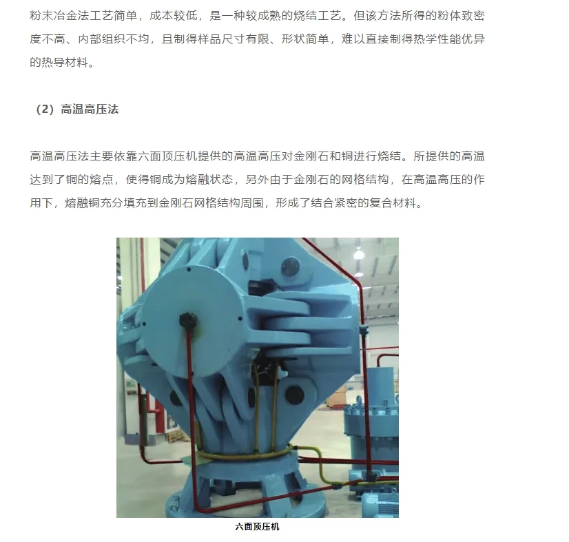 金刚石/铜复合材料，要火！