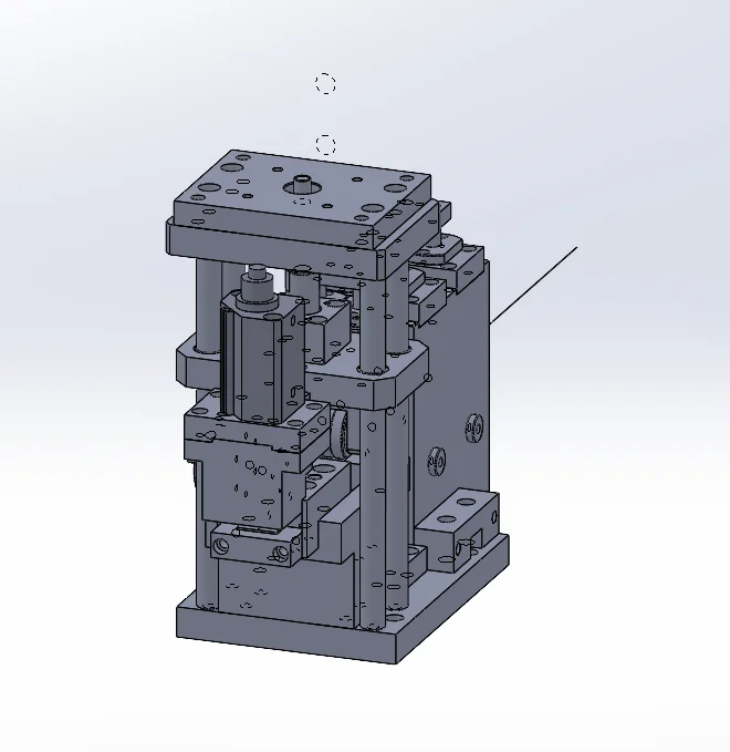 机械设计复盘:双工位气动装配检测设备