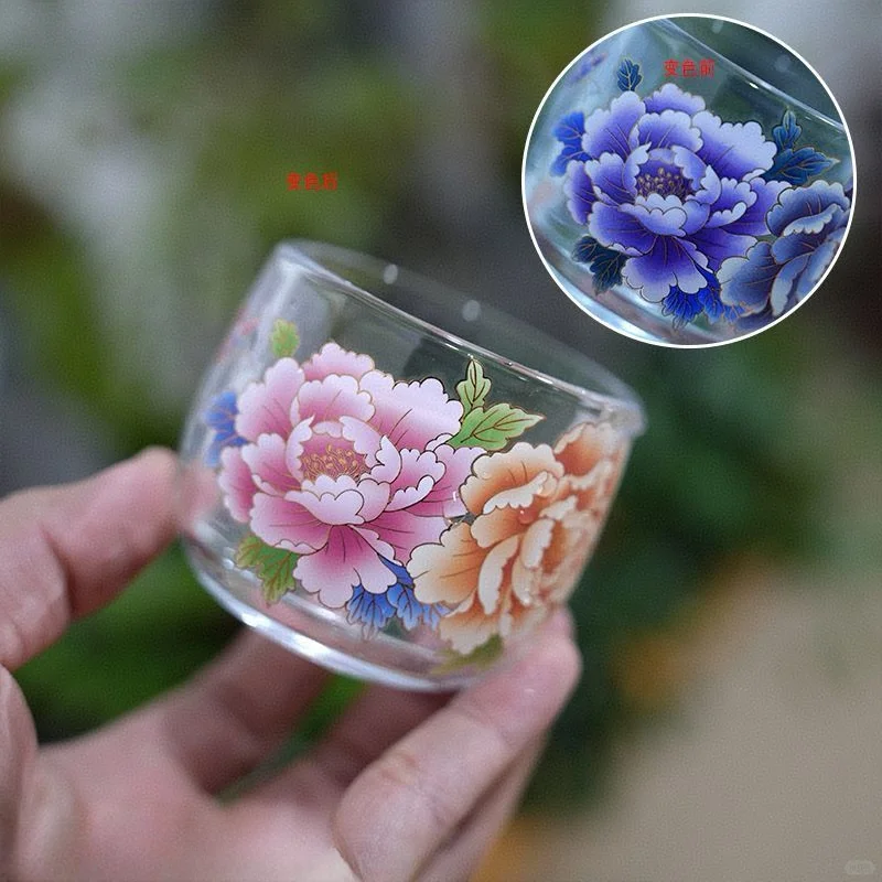 牡丹变色杯，美到心坎里