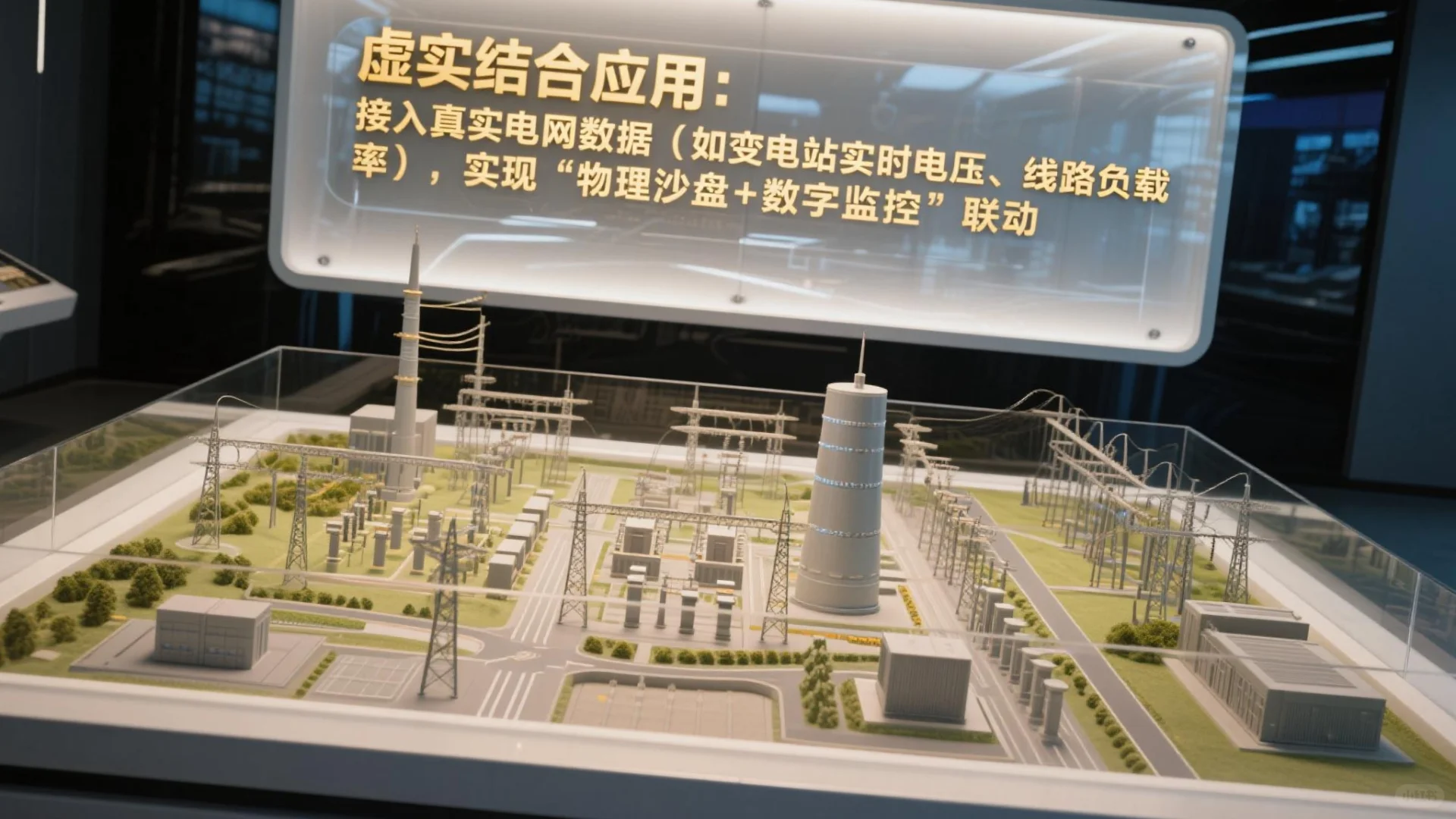 智能电网沙盘，真的很酷！