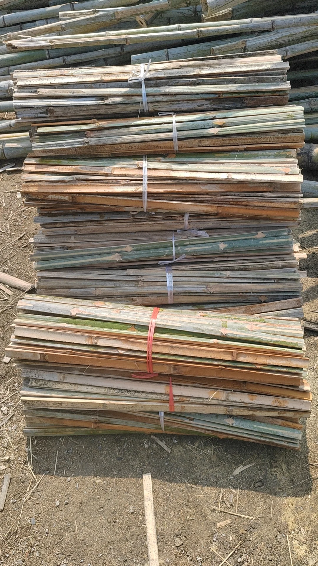 这废弃的竹片能做啥